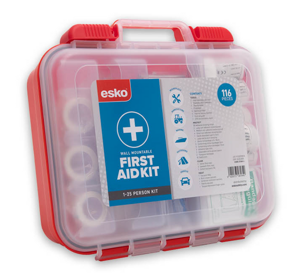 First Aid Kit, 1 -25 Person - 116 Piece