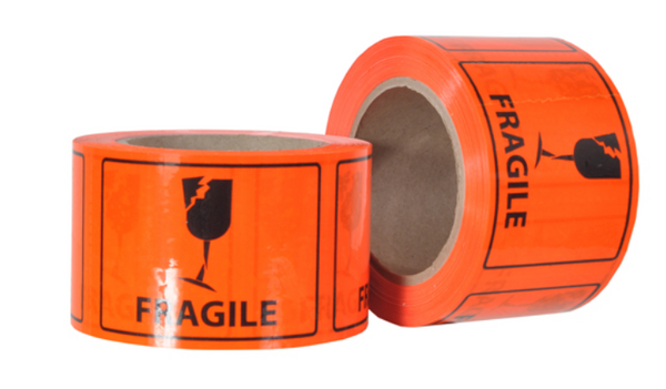 Rippa Label Fragile 72mm x 100mm