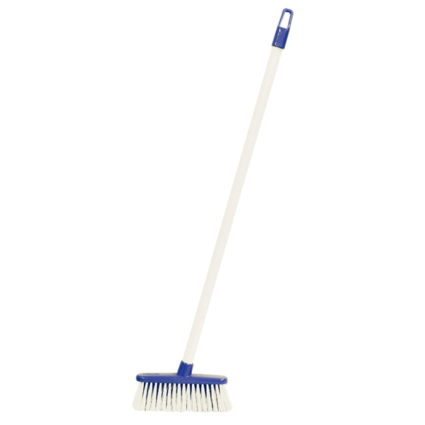 Upright brush for brush and pan set