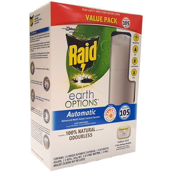 Raid Auto Insect Killer Value Pack