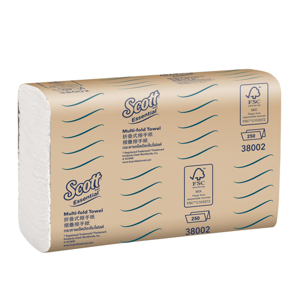Scott Essential Multifold Towel 250sht Ctn/16