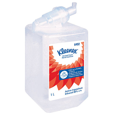 Kleenex Alcohol Foam Hand Sanitiser 1000ml