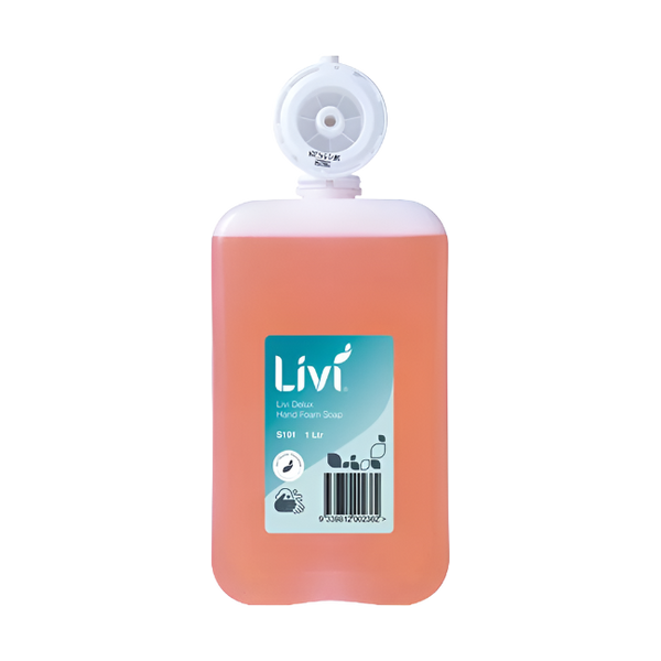 Livi Delux - Perfumed Foaming Hand Soap- 1 Litre