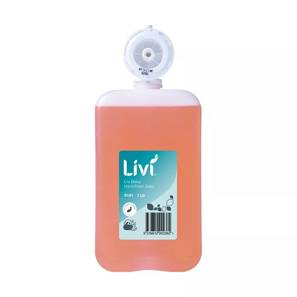 Livi Delux - Perfumed Foaming Hand Soap- 1 Litre