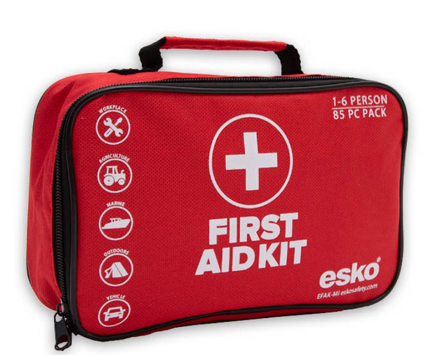 First Aid Kit, 1 -6 Person - 85 Piece