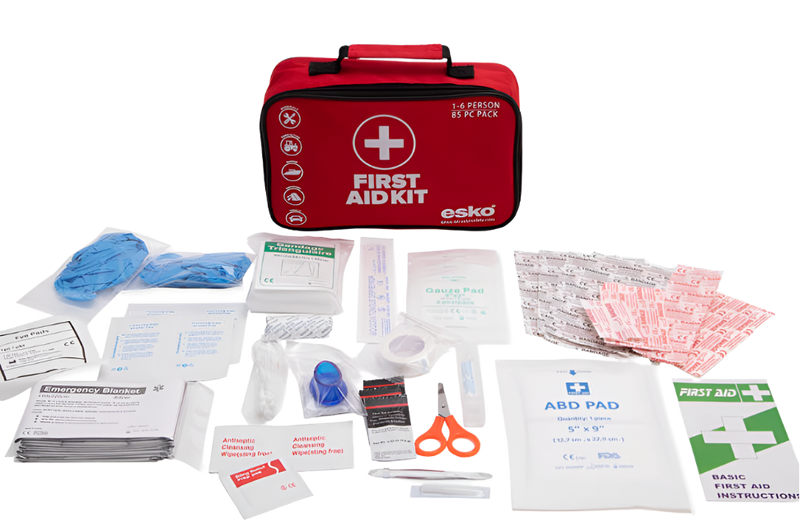 First Aid Kit, 1 -6 Person - 85 Piece