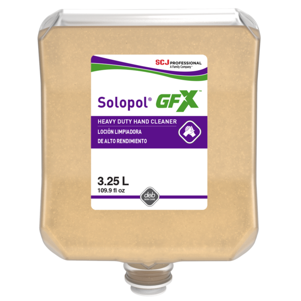 Deb Solopol GFX Foam Cleaner with Grit 3.25 Litre