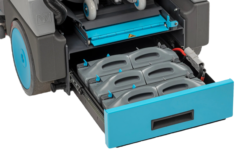 I-DRIVE with I-Mop Lite/Batteries/I-Stack Charger