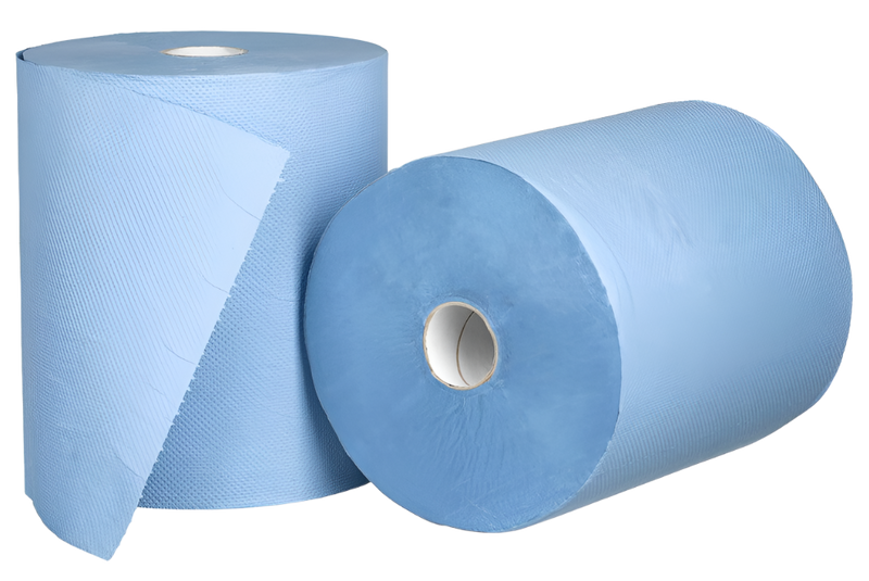 Matthews Blue Roll Towel 2-ply  -  150m 6/Ctn