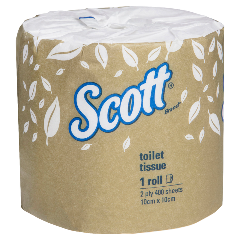 Scott Toilet Rolls 2-ply 400sht Ctn/48