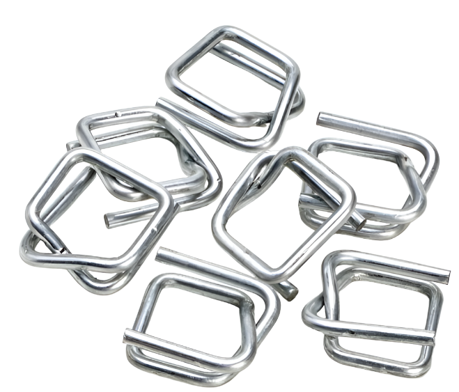 Wire Buckles Heavy Duty - Silver, 19mm, 0.5 Gauge. Ctn 1000