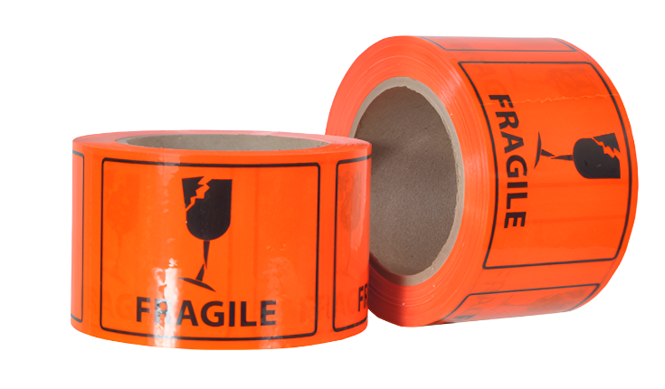 Rippa Label Fragile 72mm x 100mm