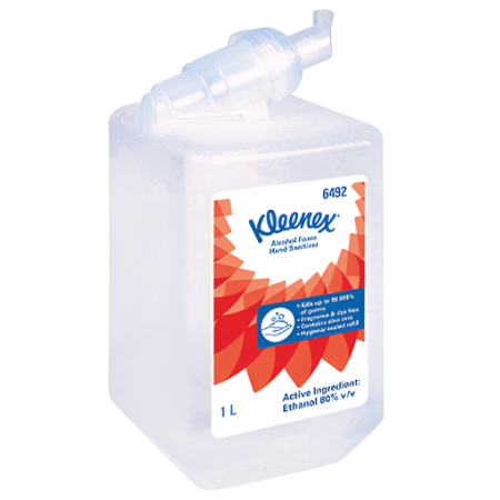 Kleenex Alcohol Foam Hand Sanitiser 1000ml