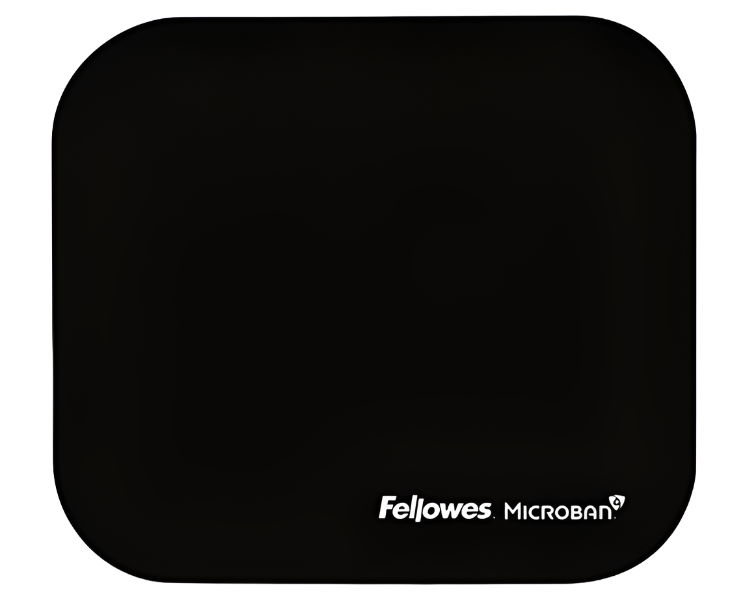 Fellowes Mouse Pad with Microban Black