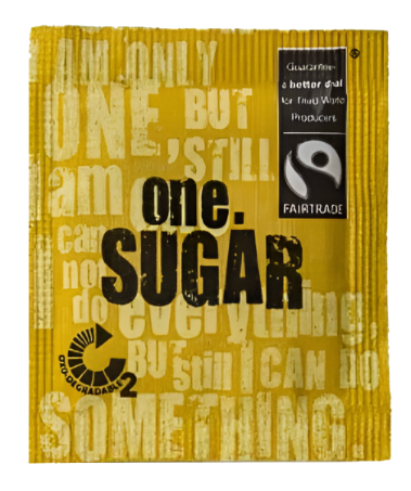 Healthpak One Fairtrade Sugar Sachets