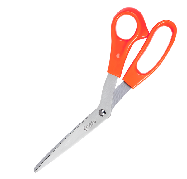 Icon Scissor 8 Inch Orange Handle