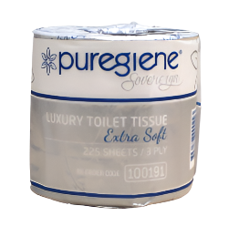 Puregiene Sovereign 3-ply Toilet rolls 225sht Ctn/48