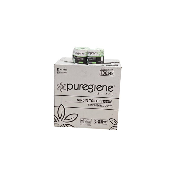 Puregiene Select 2-ply Toilet Roll 400sht x 48 Rolls