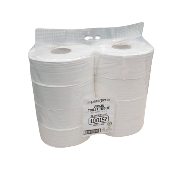 Puregiene Select 2-ply Jumbo 300m 8/Ctn