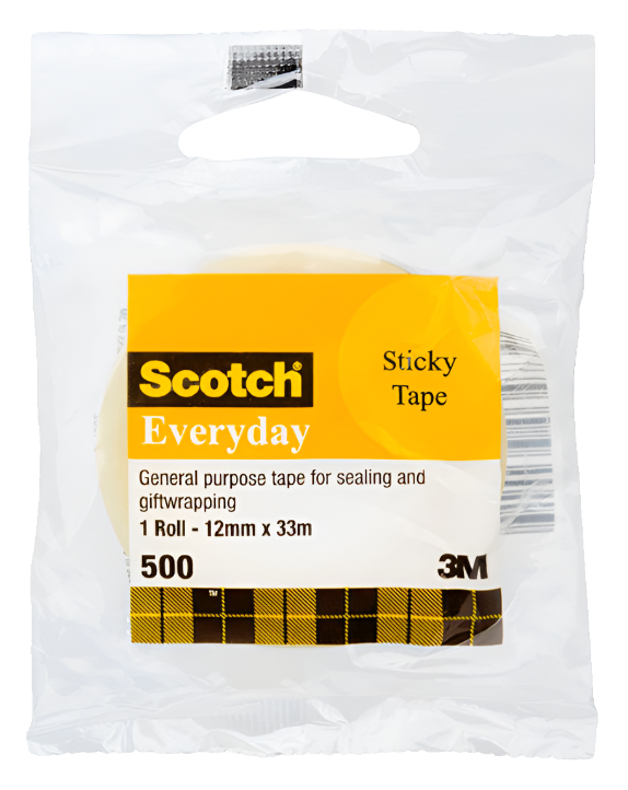 Scotch Everyday Tape 500 12mm x 33m