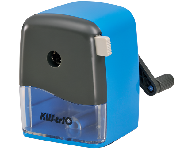 KW-triO Desktop Pencil Sharpener Adjustable Fit Blue