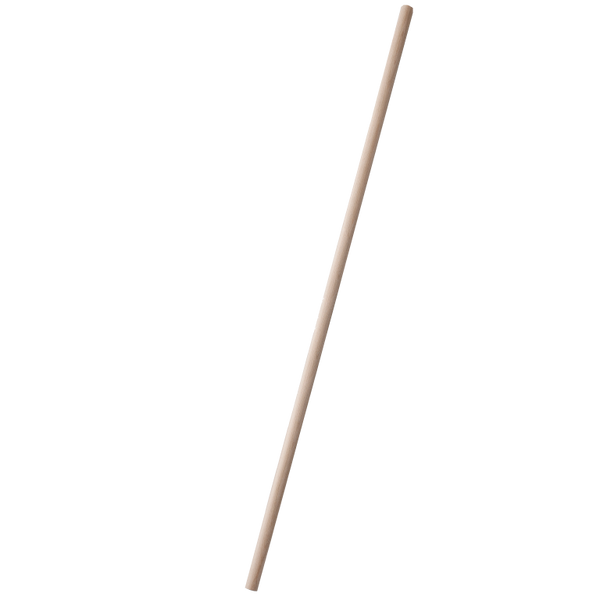 Wooden broom handle