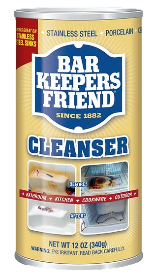 Bar Keepers Friend Cleanser 340g Can
