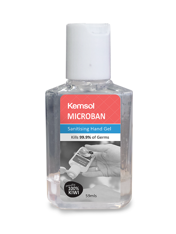Kemsol Microban Hand Sanitiser - 59mls