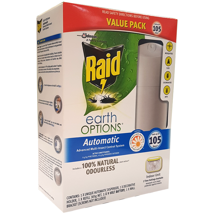 Raid Auto Insect Killer Value Pack
