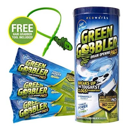 Green Gobbler Drain Opener - 3pkt