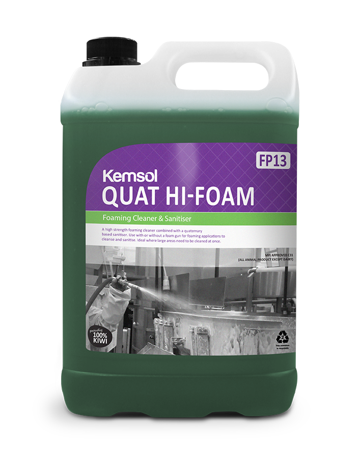 Kemsol Quat Hi-Foam Cleaner & Sanitiser