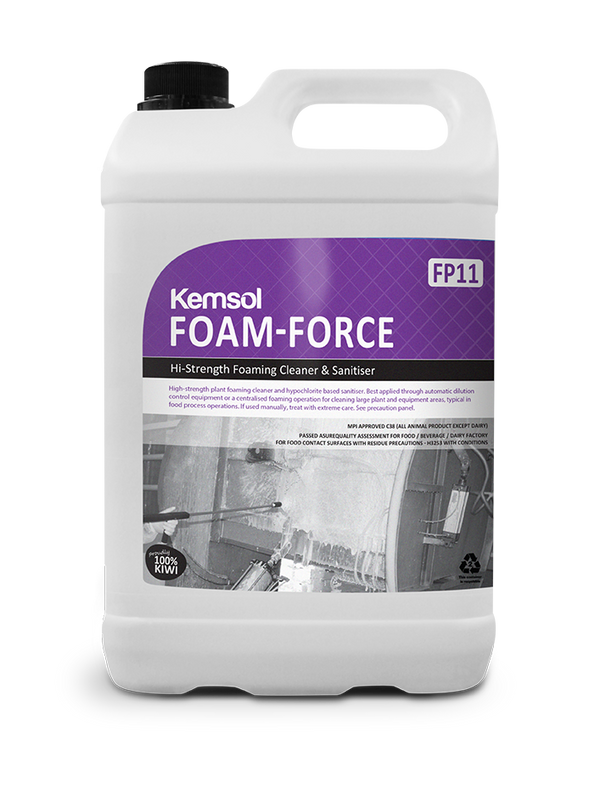 Kemsol Foam-Force Cleaner & Sanitiser