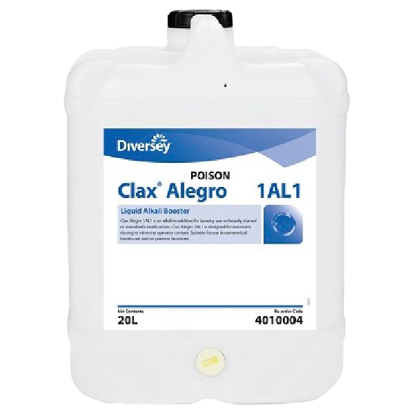 Diversey Clax Alegro Laundry Liquid