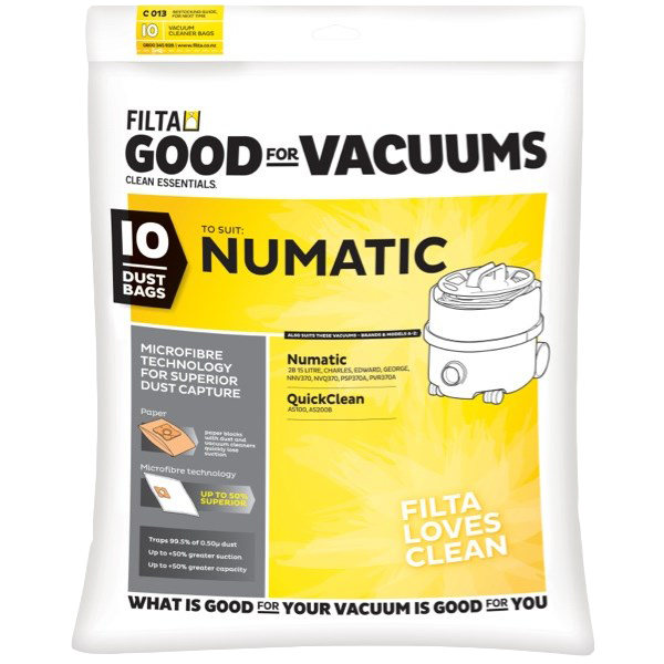 Vacuum Bags - Numatic 15L