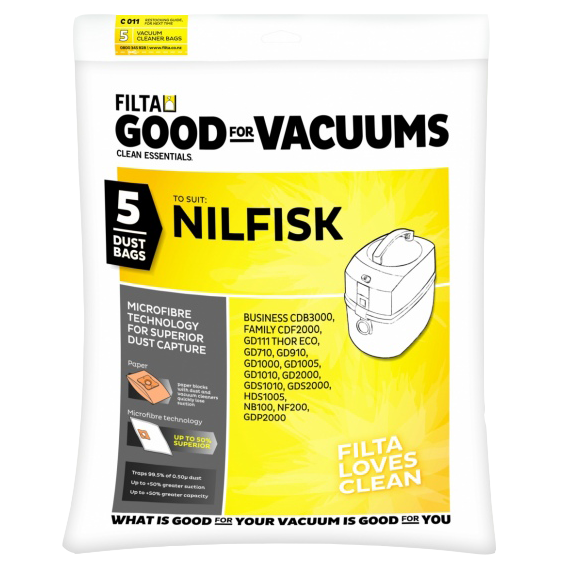 Vacuum Bags - Nilfisk GD1000
