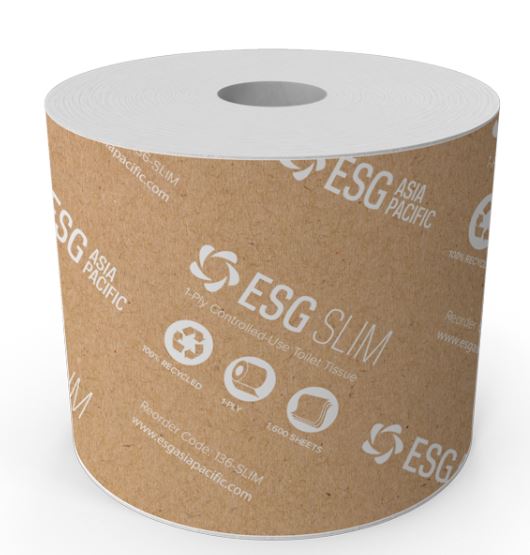 ESG Controlled-Use Toilet Roll 2-ply Ctn 36