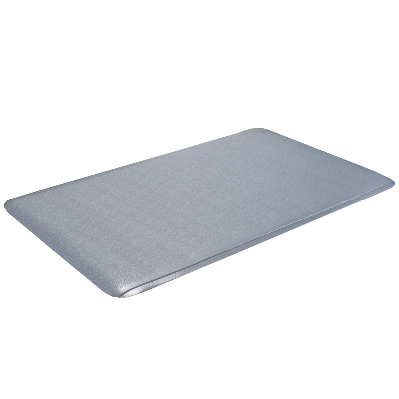 Grey vinyl anti fatigue mat
