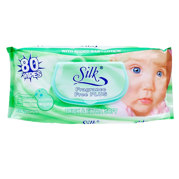 Silk Babywipes - 80's