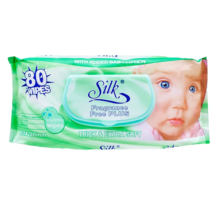 Silk Babywipes - 80's