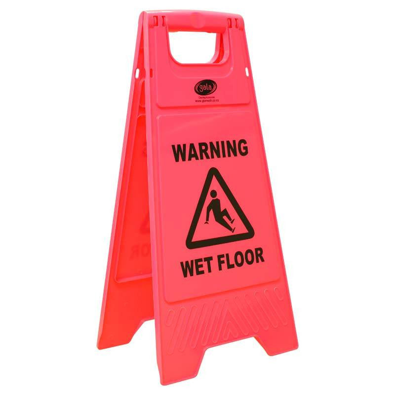 Floor Signs - Wet Floor Pink