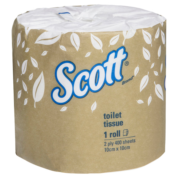 Scott Toilet Rolls 2-ply 400sht Ctn/48