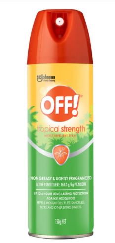 OFF Tropical Strength Insect Repellent Spray